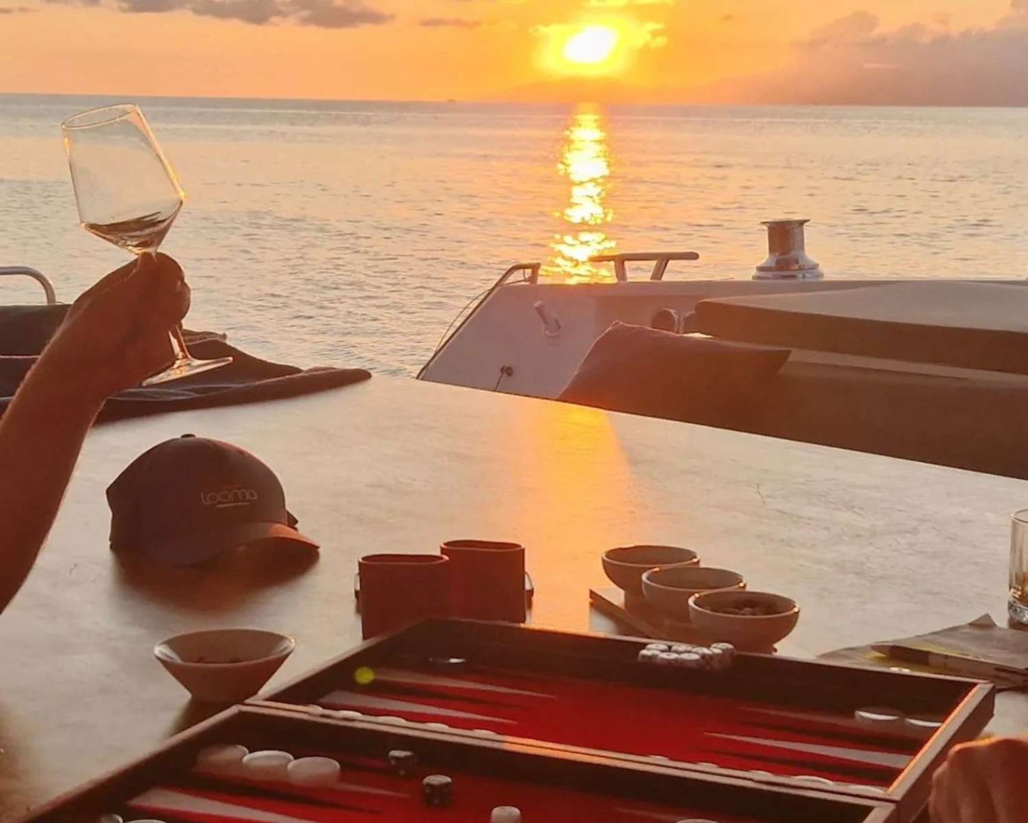 LOOMA exterior — luxury yacht charter