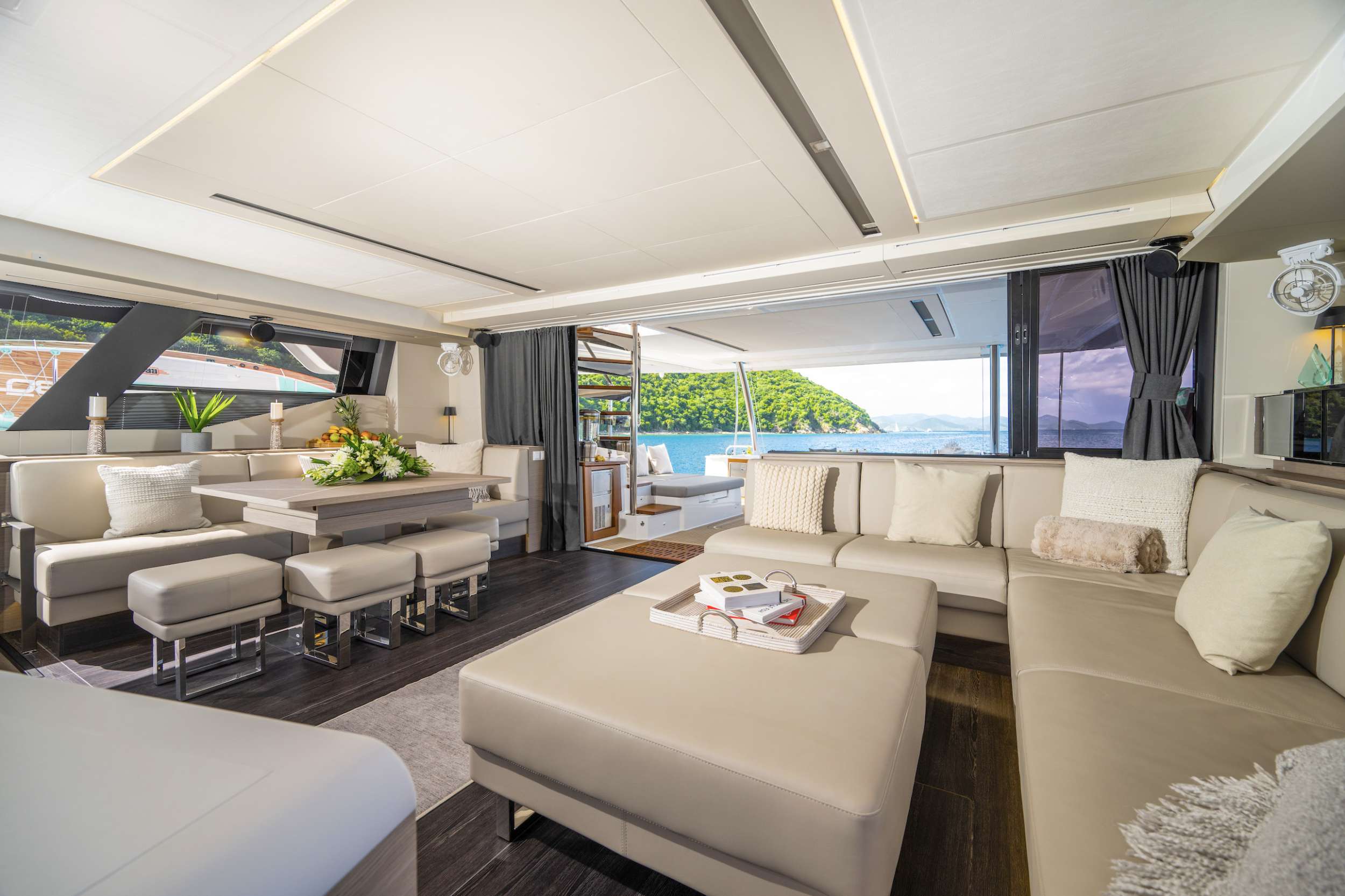 LIQUID SKY exterior — luxury yacht charter