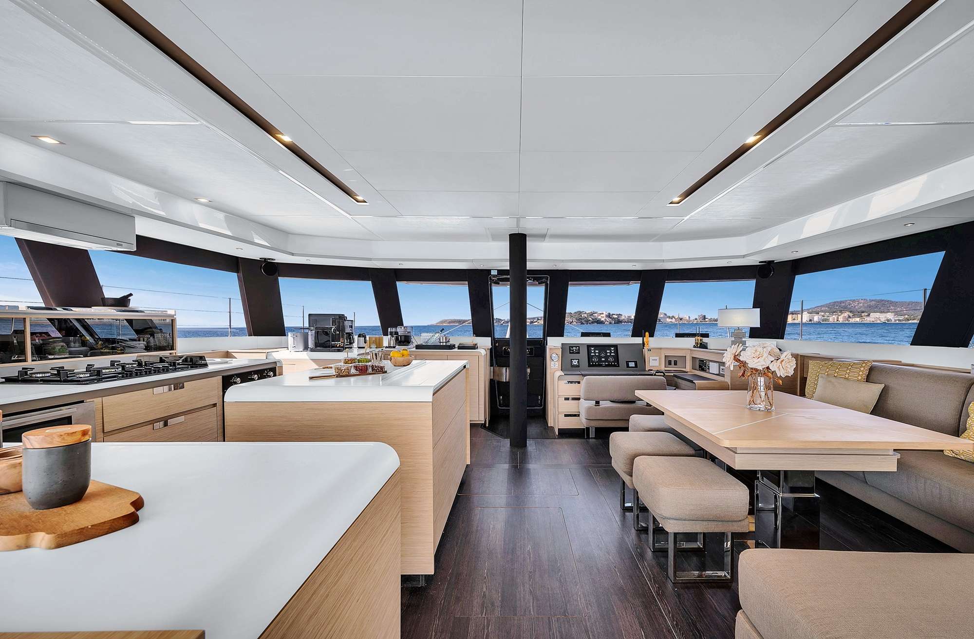 NEOW exterior — luxury yacht charter