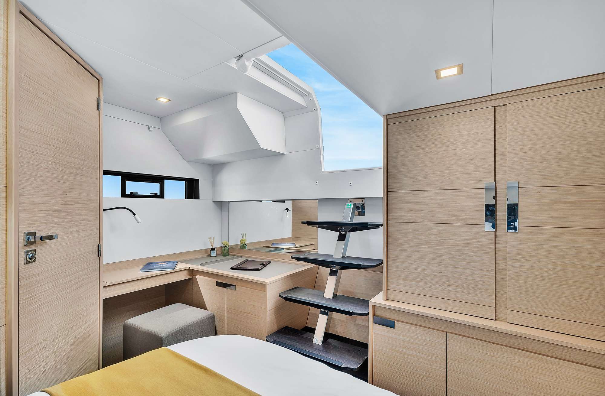NEOW exterior — luxury yacht charter