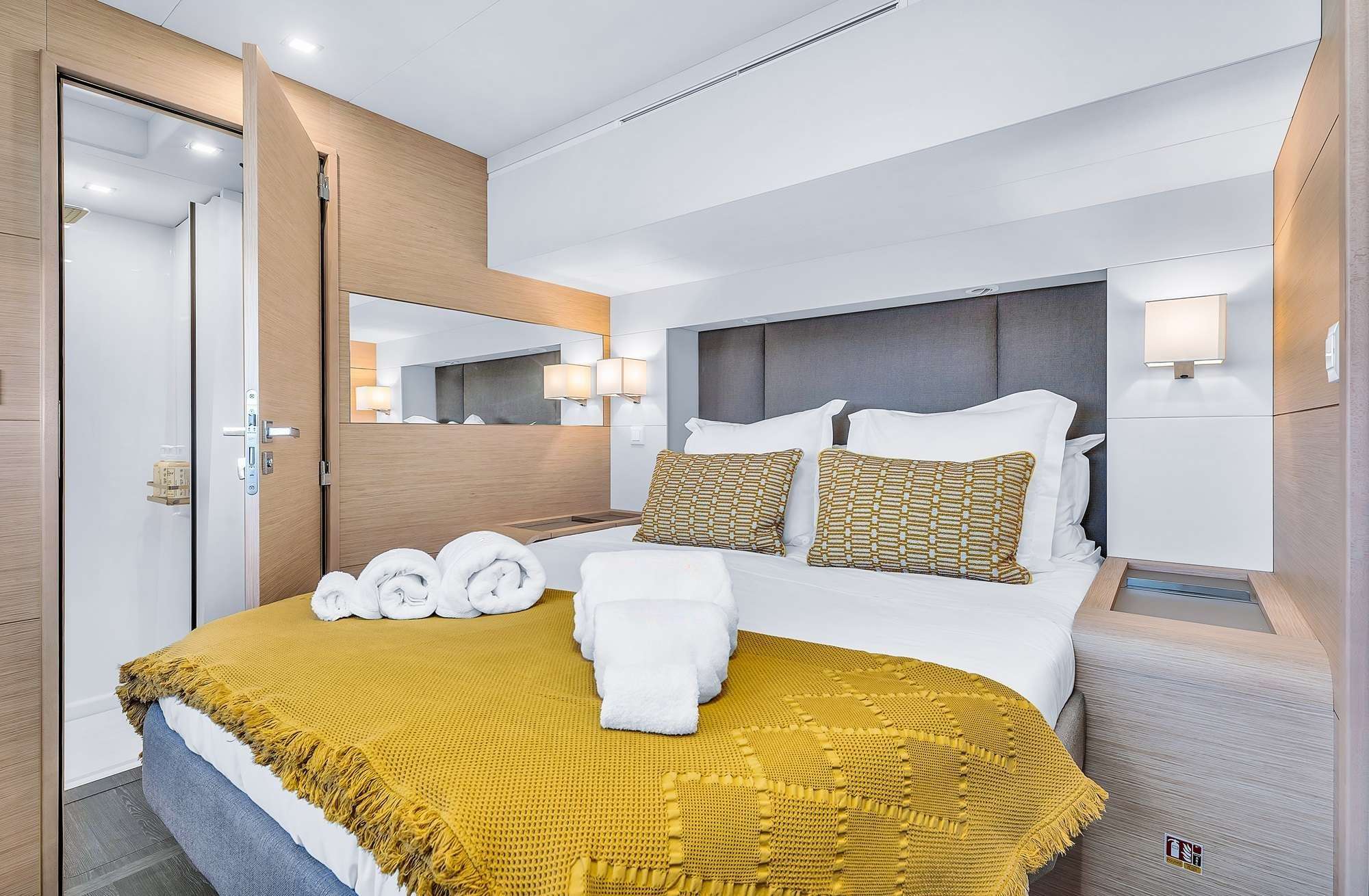 NEOW exterior — luxury yacht charter