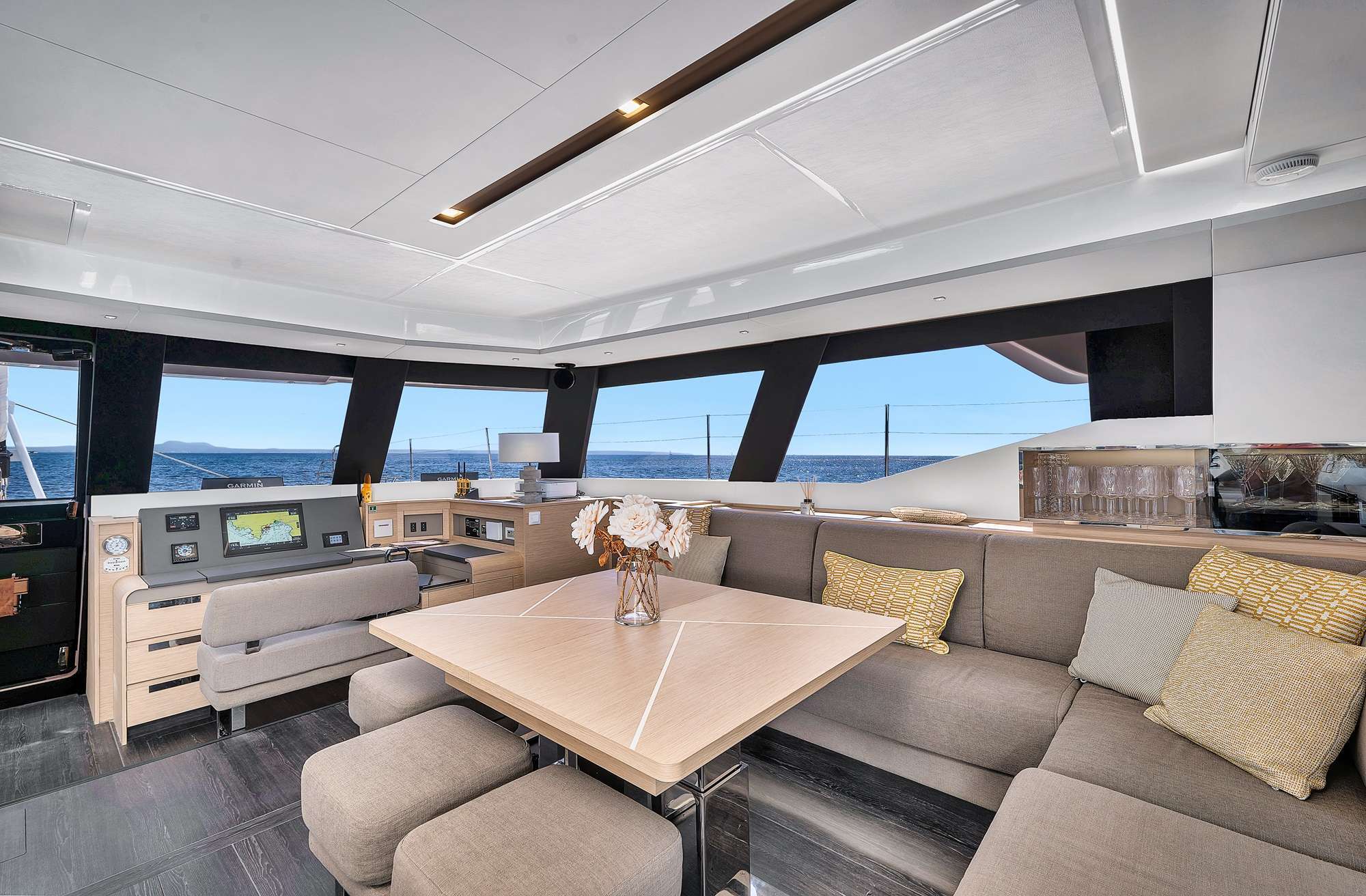 NEOW exterior — luxury yacht charter