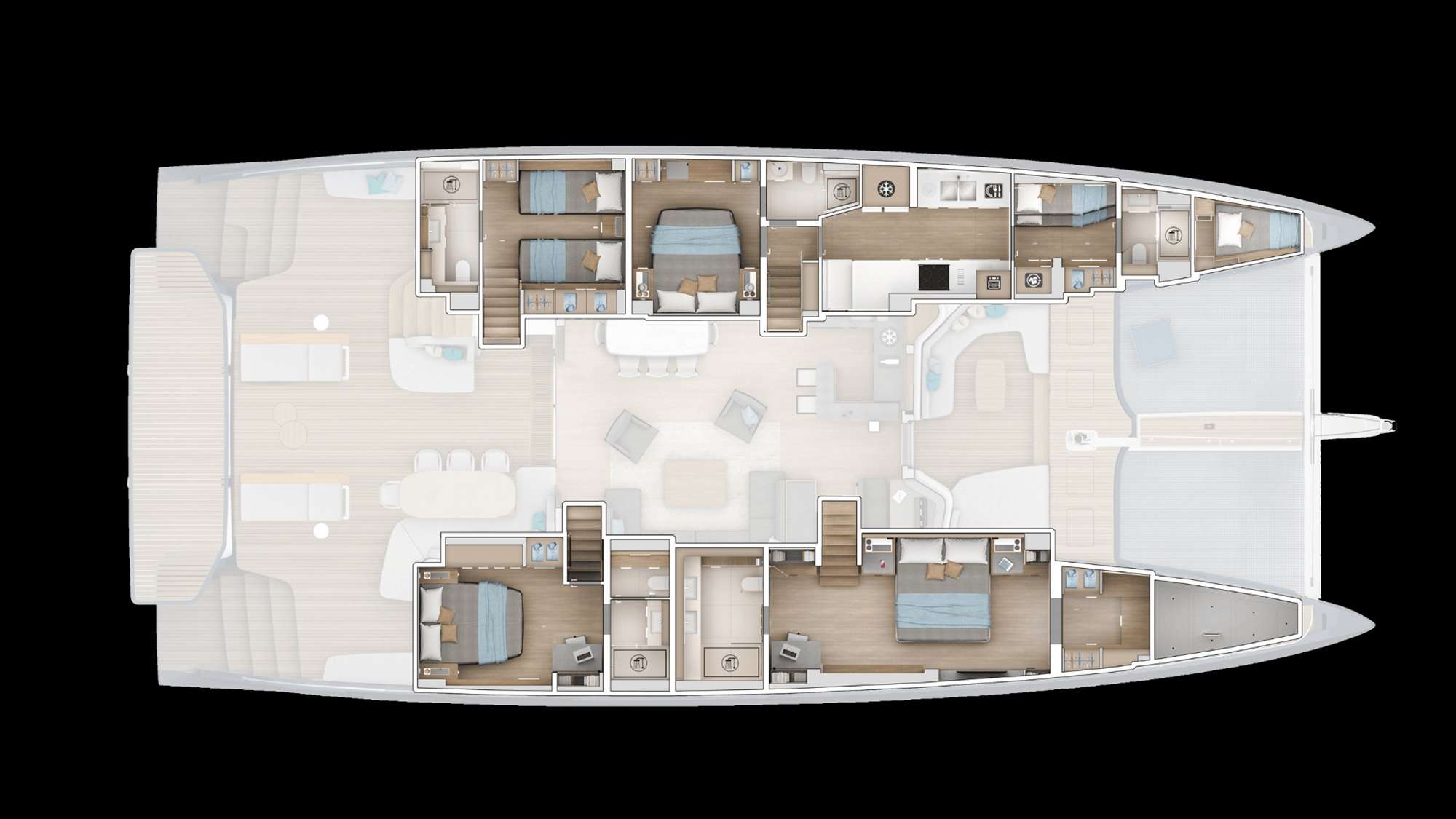 ARKTOS exterior — luxury yacht charter