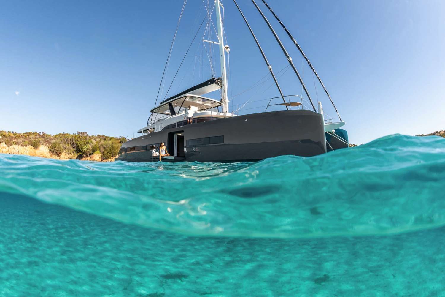 ARKTOS exterior — luxury yacht charter