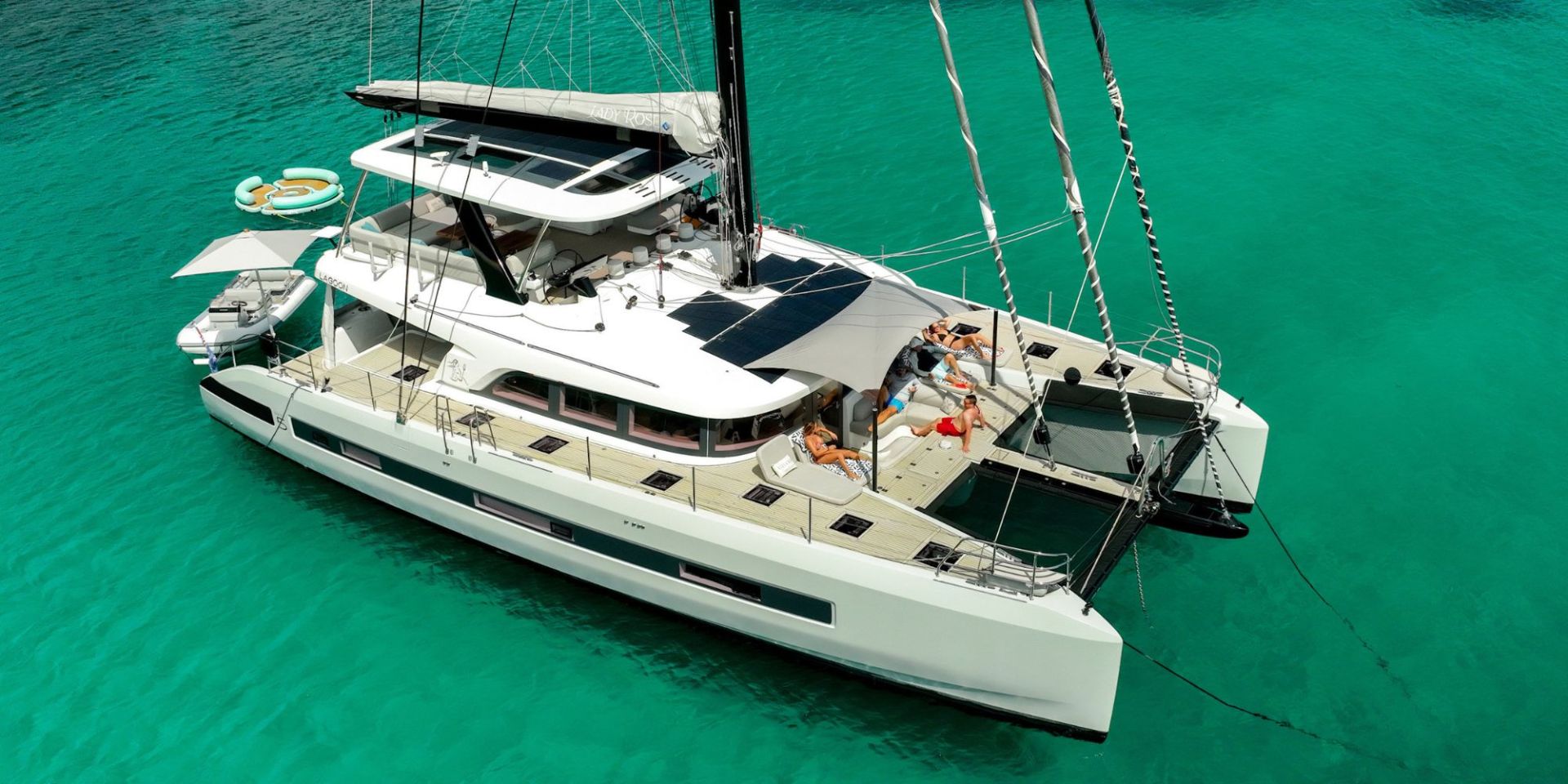 LADY ROSE exterior — luxury yacht charter