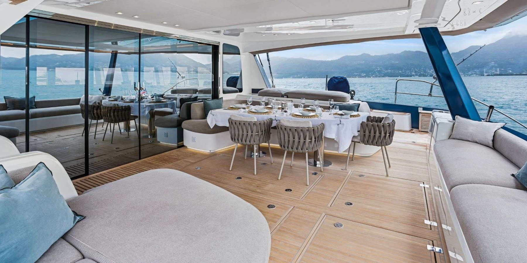 MANE ET NOCTE exterior — luxury yacht charter