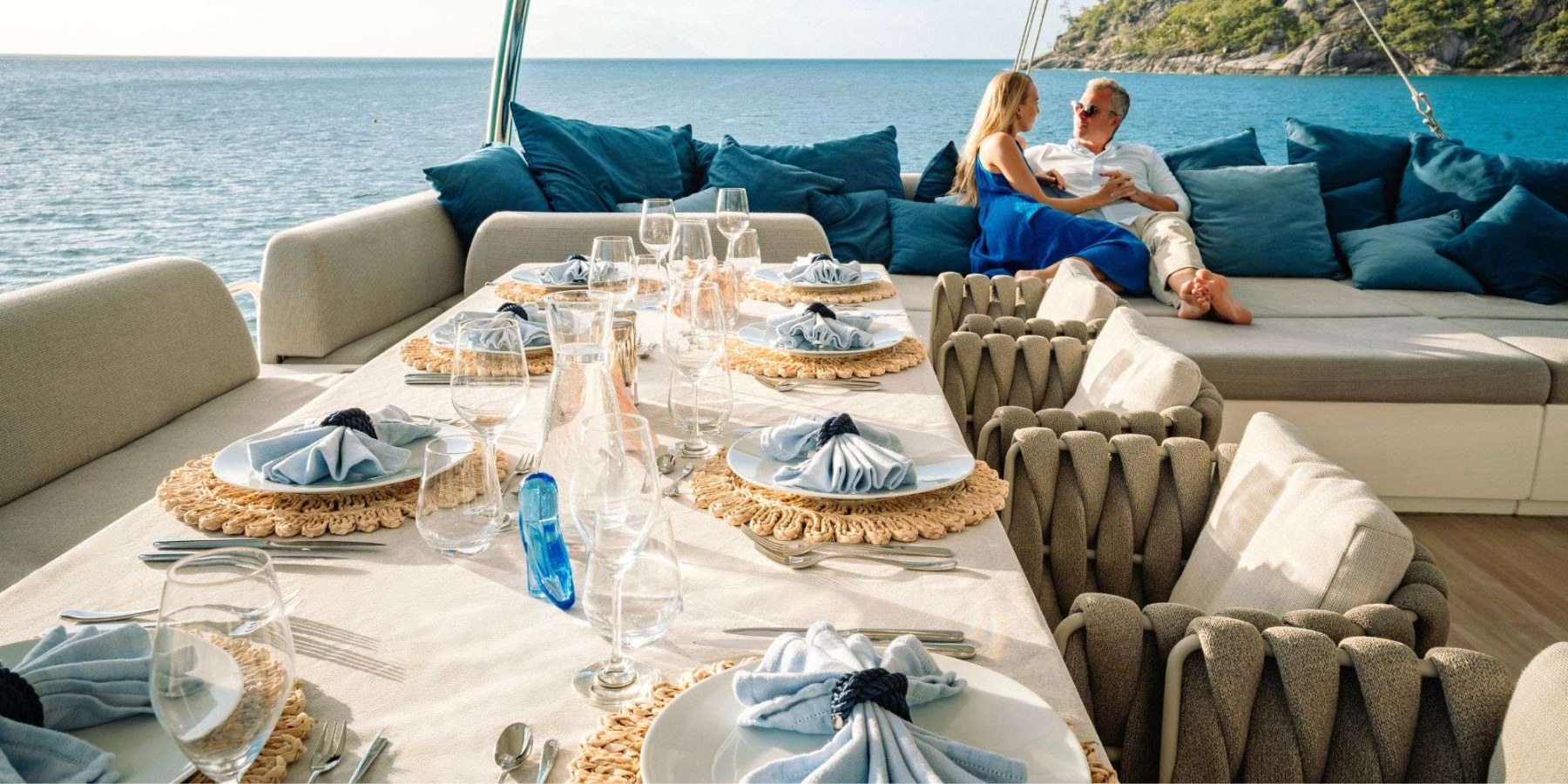 MANE ET NOCTE exterior — luxury yacht charter