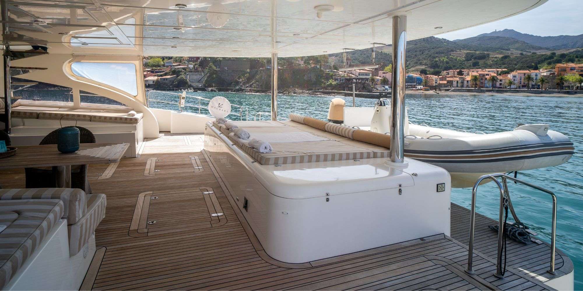 HOUBARA exterior — luxury yacht charter