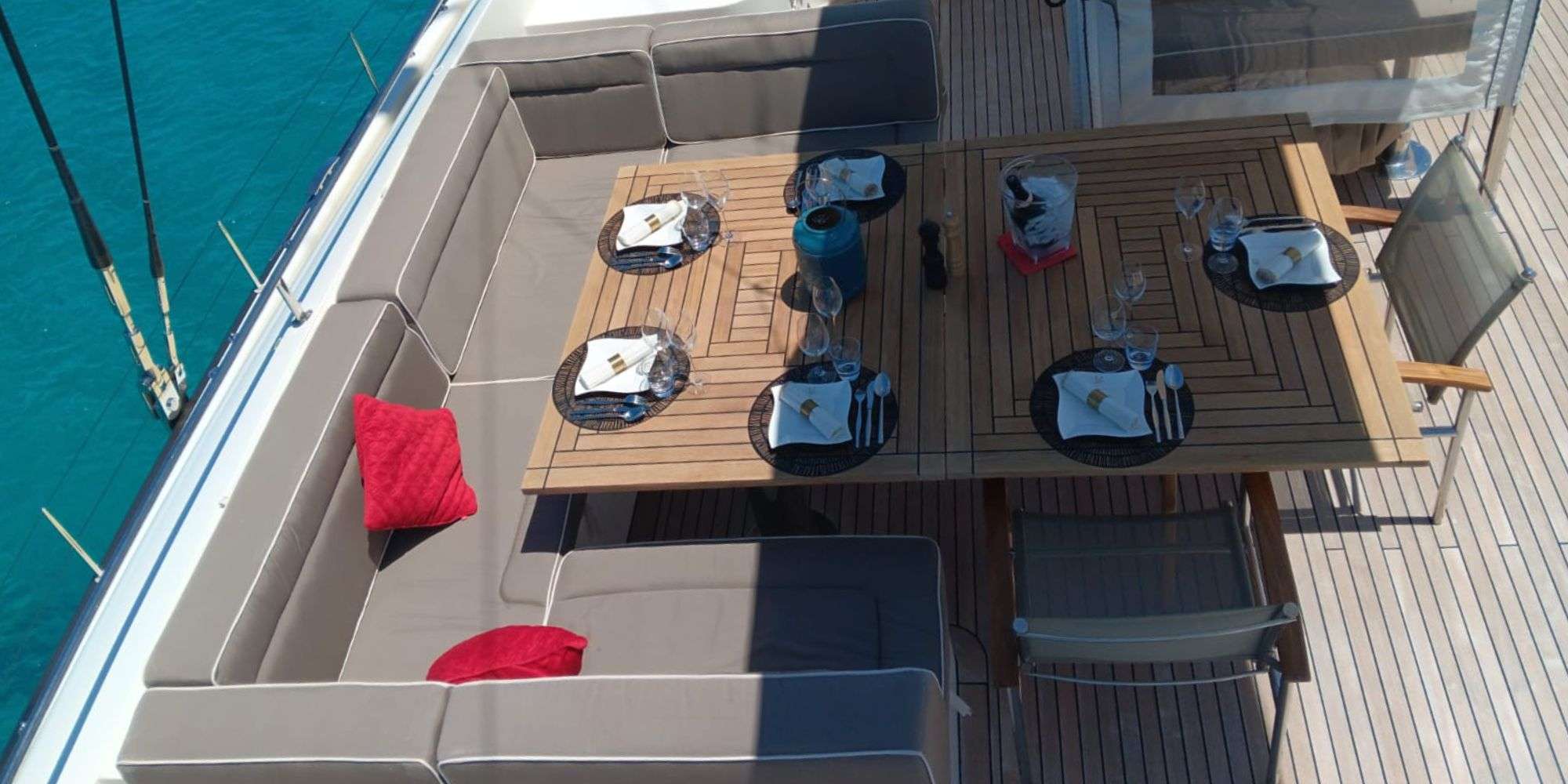 HOUBARA exterior — luxury yacht charter