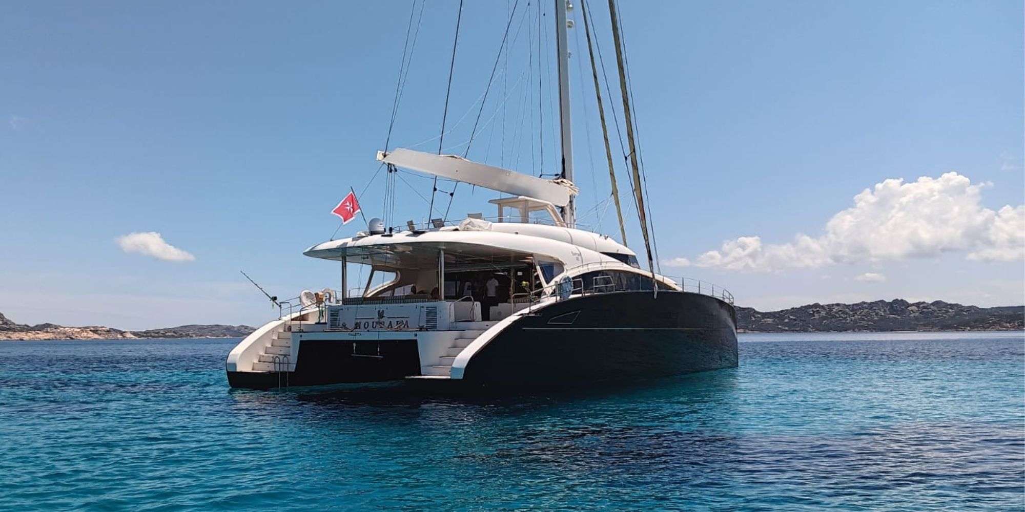 HOUBARA exterior — luxury yacht charter