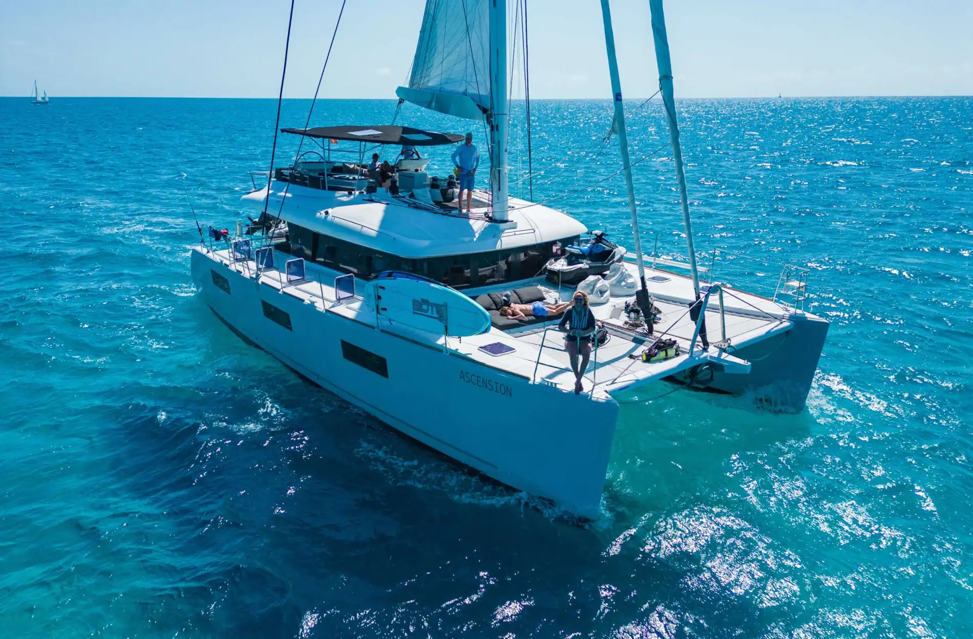 ASCENSION exterior — luxury yacht charter