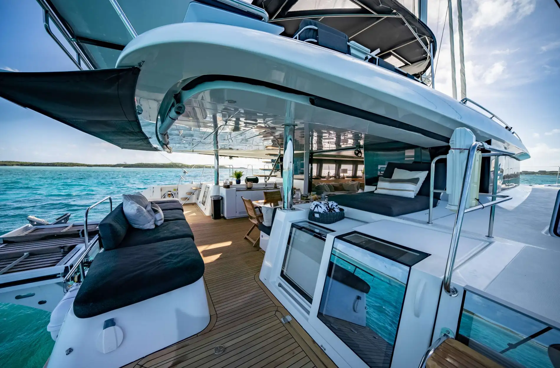 ASCENSION exterior — luxury yacht charter