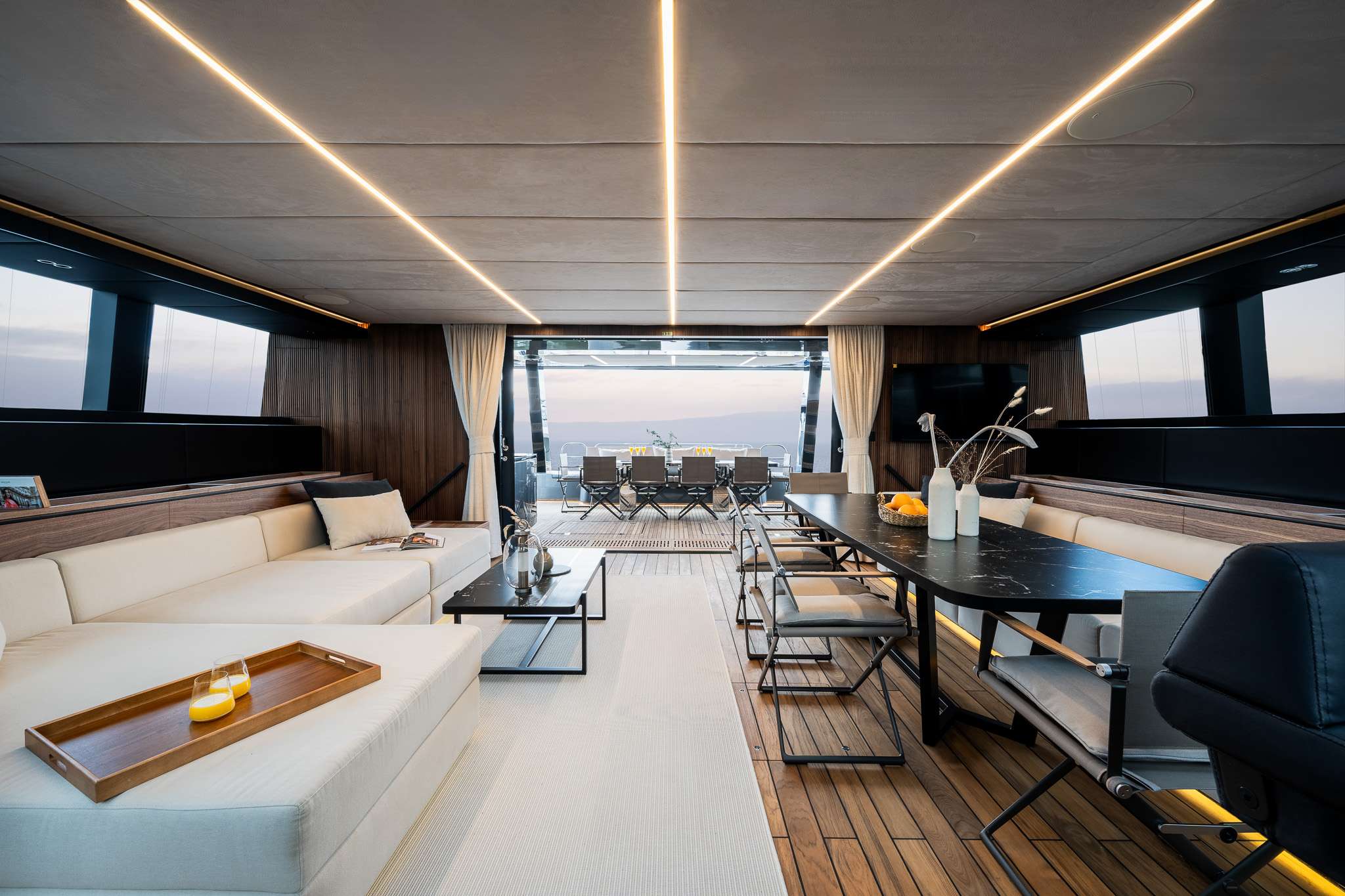 DOUBLE HAPPINESS exterior — luxury yacht charter