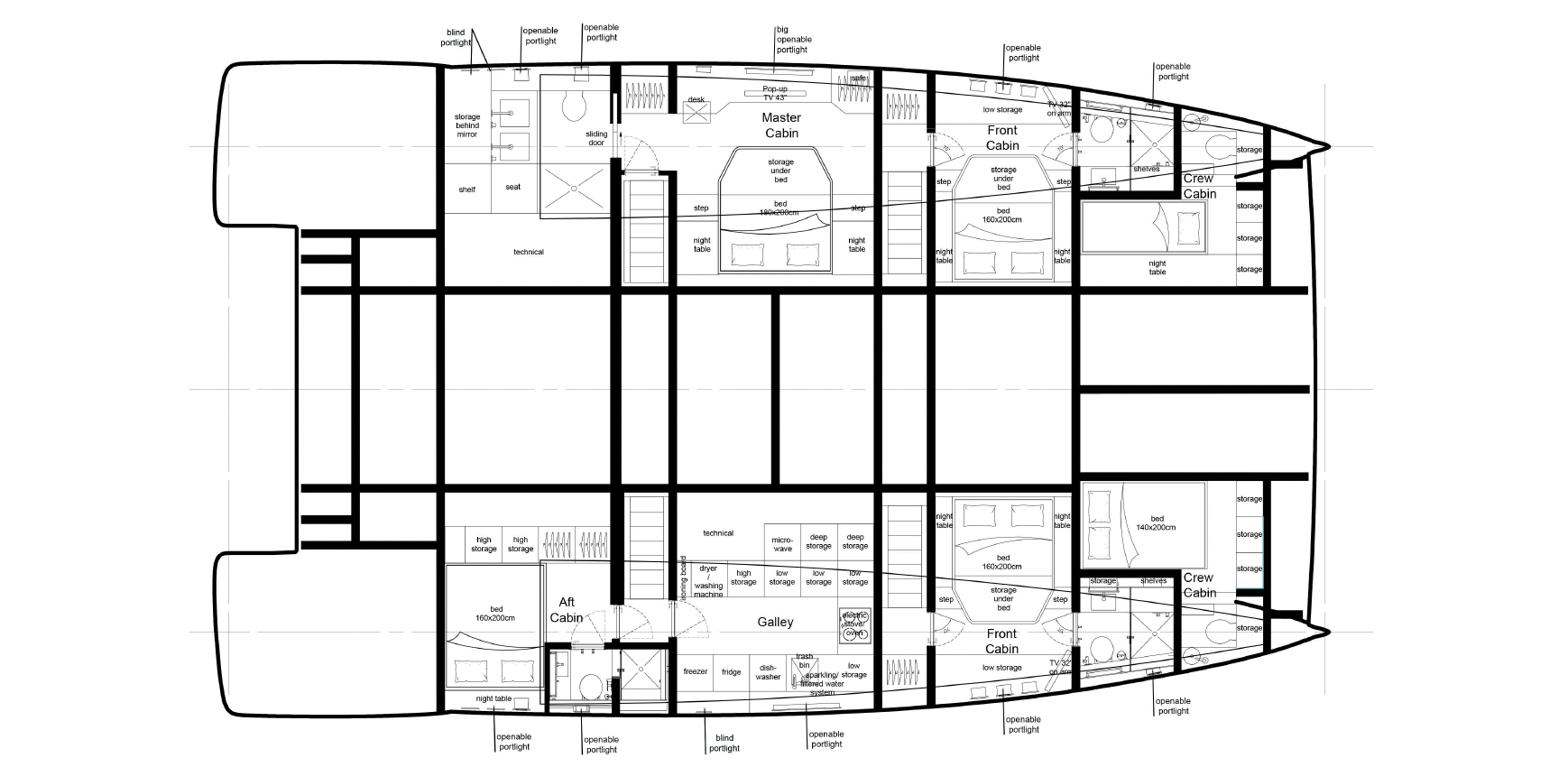DOUBLE HAPPINESS exterior — luxury yacht charter