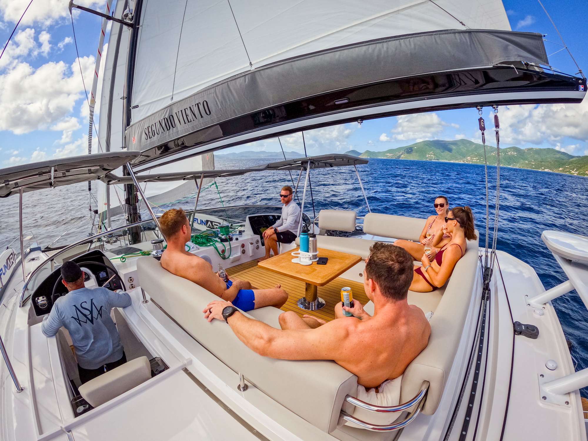 SEGUNDO VIENTO exterior — luxury yacht charter