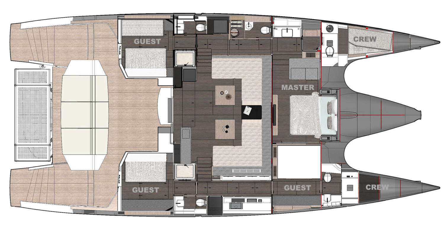 SEGUNDO VIENTO exterior — luxury yacht charter