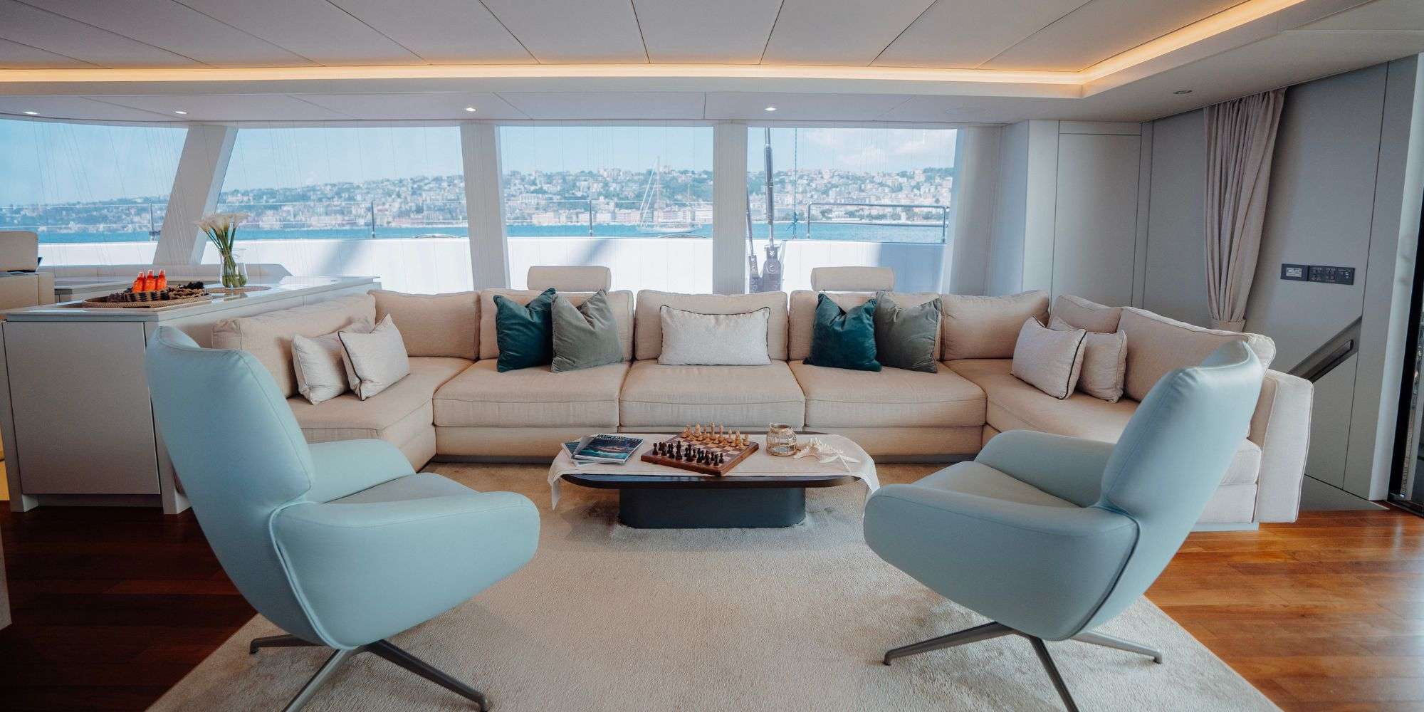MANA KAI exterior — luxury yacht charter