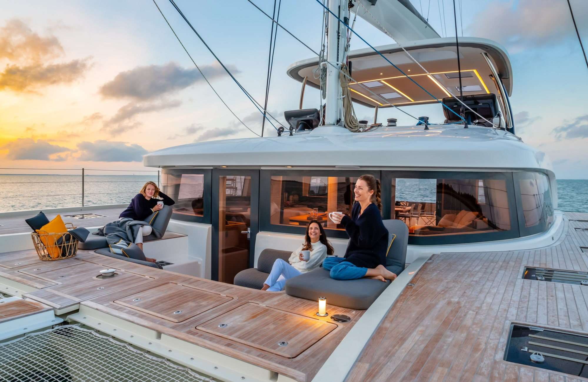 REVERIE exterior — luxury yacht charter