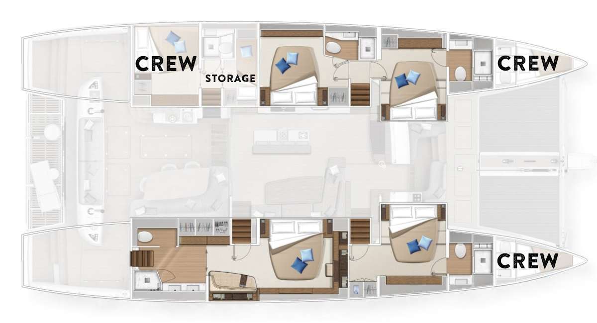 REVERIE exterior — luxury yacht charter