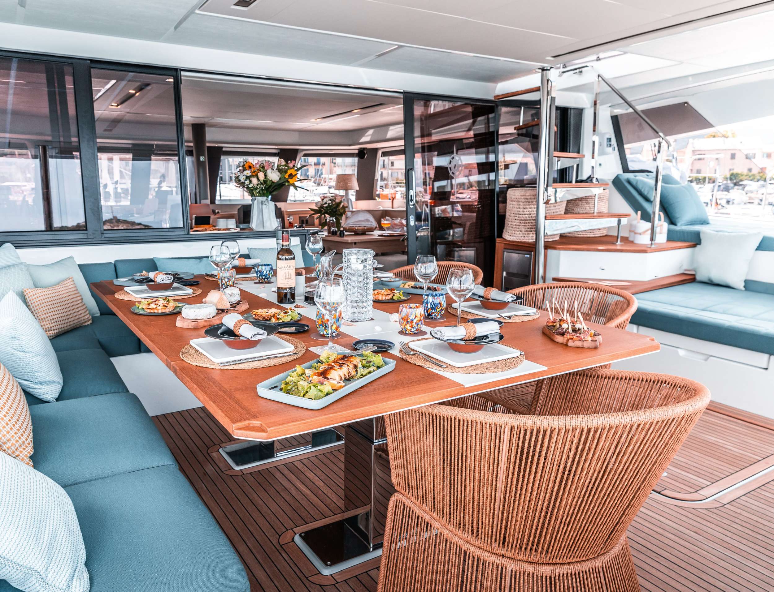 BLUE DREAM exterior — luxury yacht charter