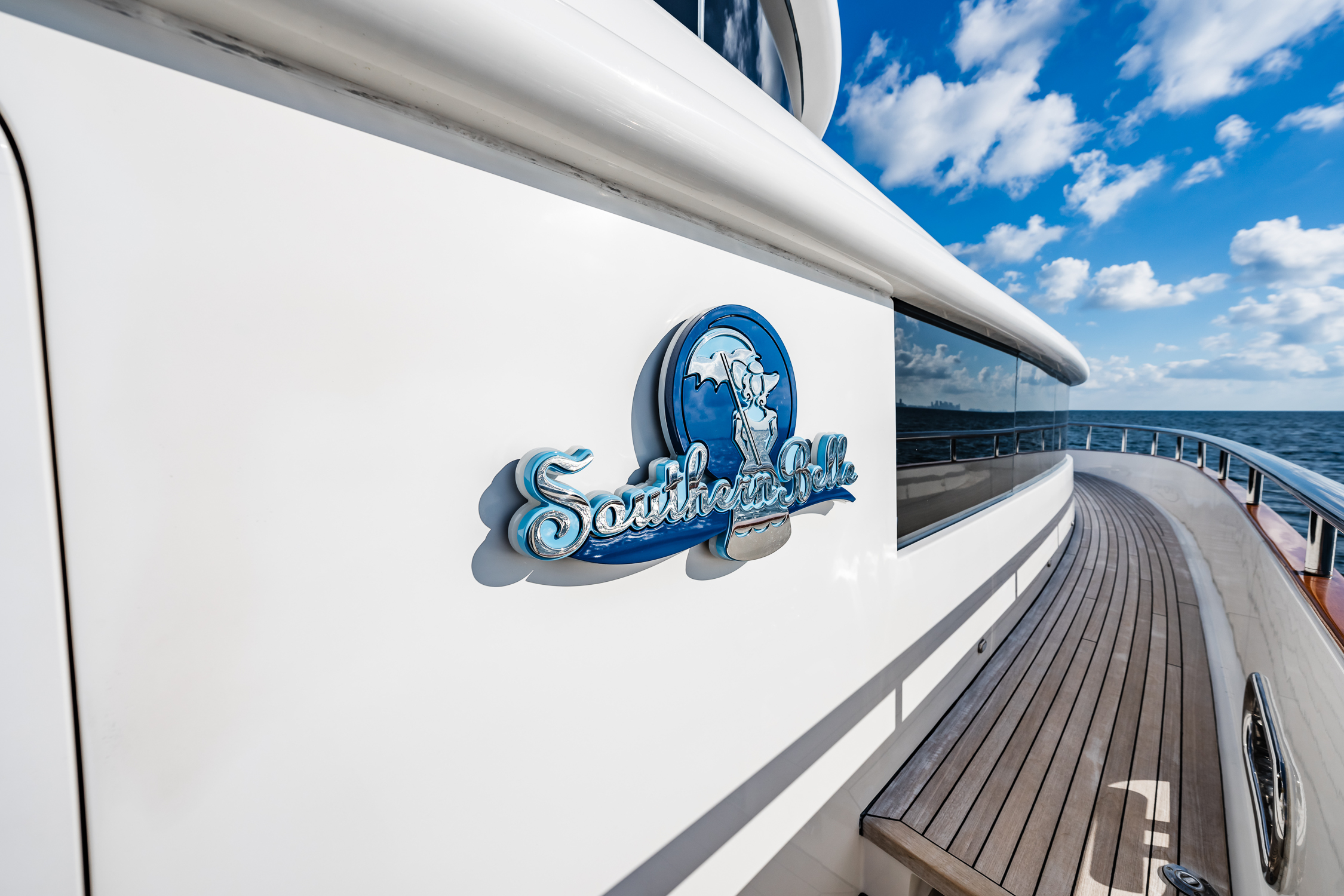 SOUTHERN BELLE exterior — luxury yacht charter