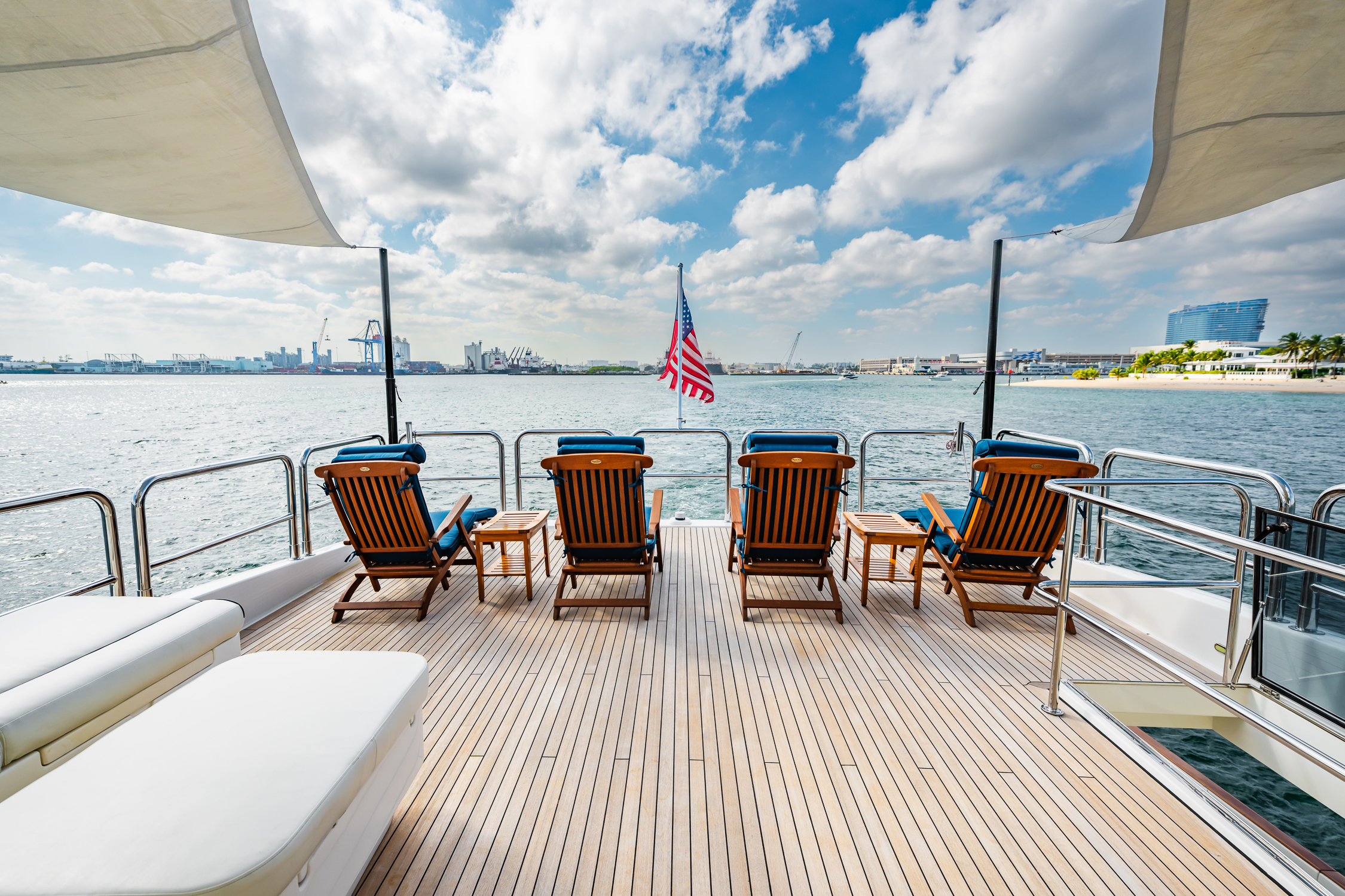 SOUTHERN BELLE exterior — luxury yacht charter