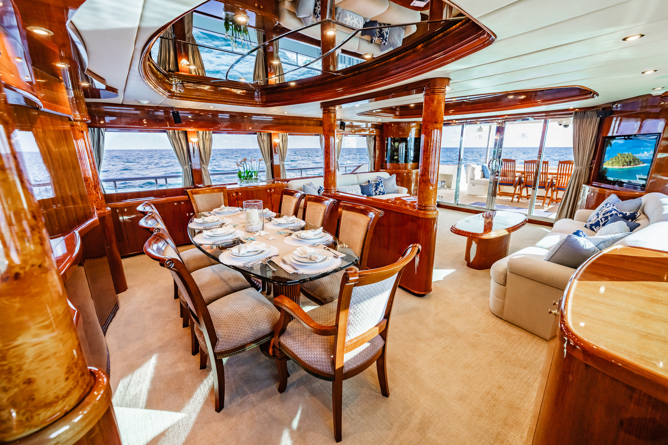 SOUTHERN BELLE exterior — luxury yacht charter