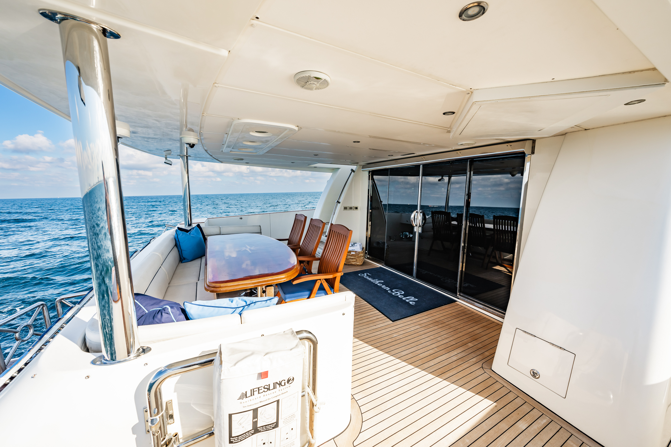 SOUTHERN BELLE exterior — luxury yacht charter