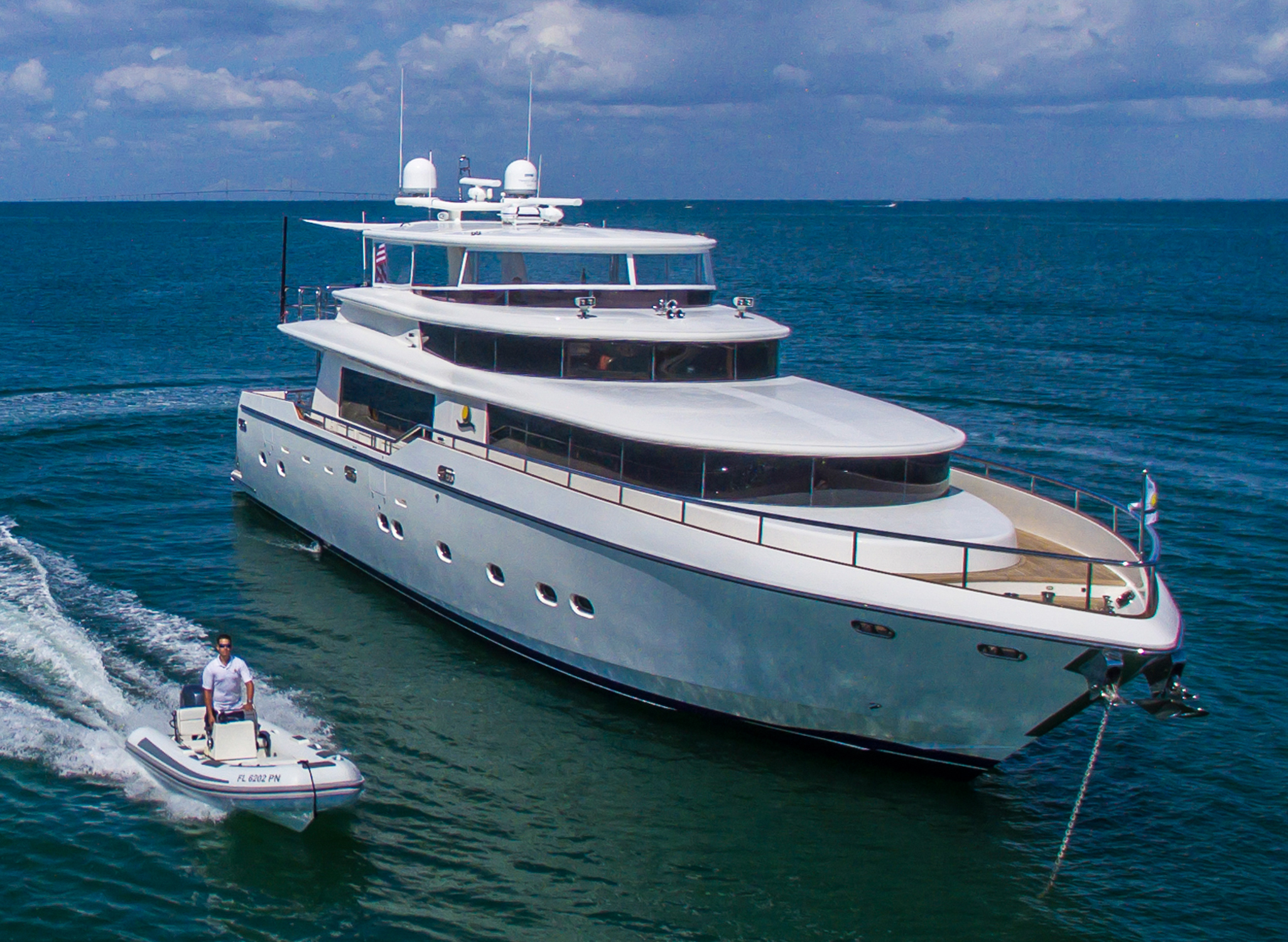 SOUTHERN BELLE exterior — luxury yacht charter