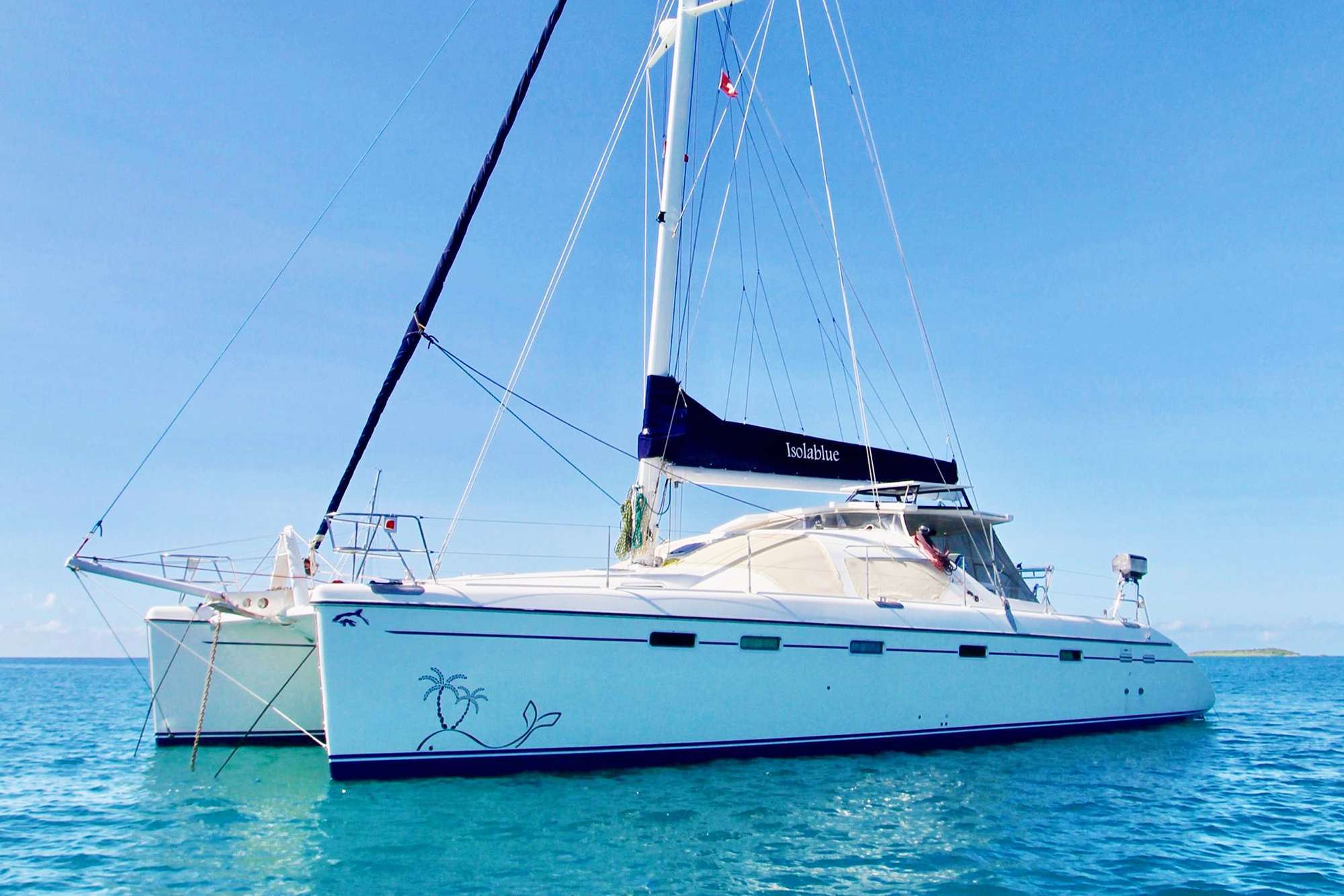 ISOLA exterior — luxury yacht charter