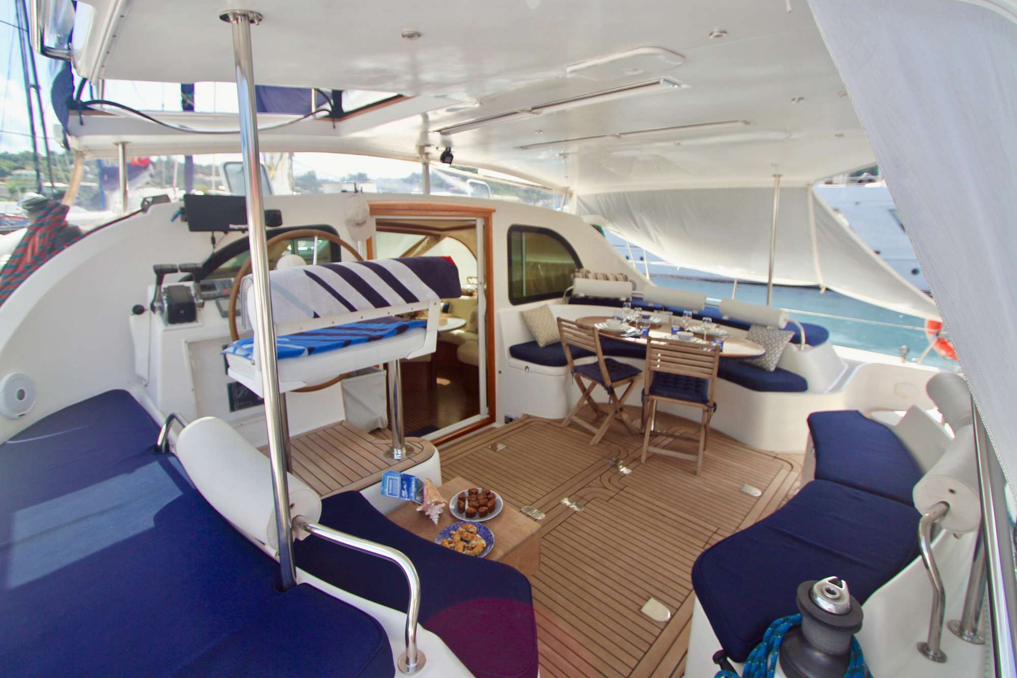 ISOLA exterior — luxury yacht charter