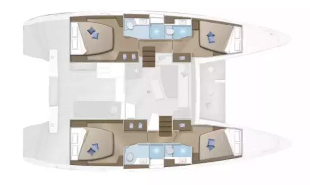 LAGOON 42 exterior — luxury yacht charter