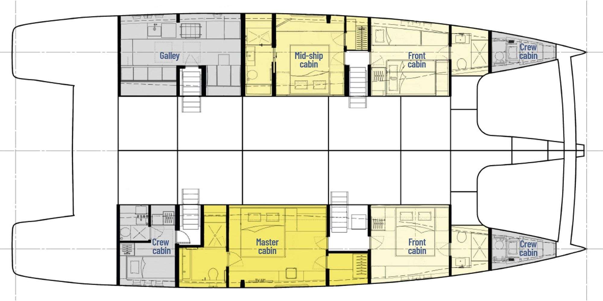A-PLAN exterior — luxury yacht charter