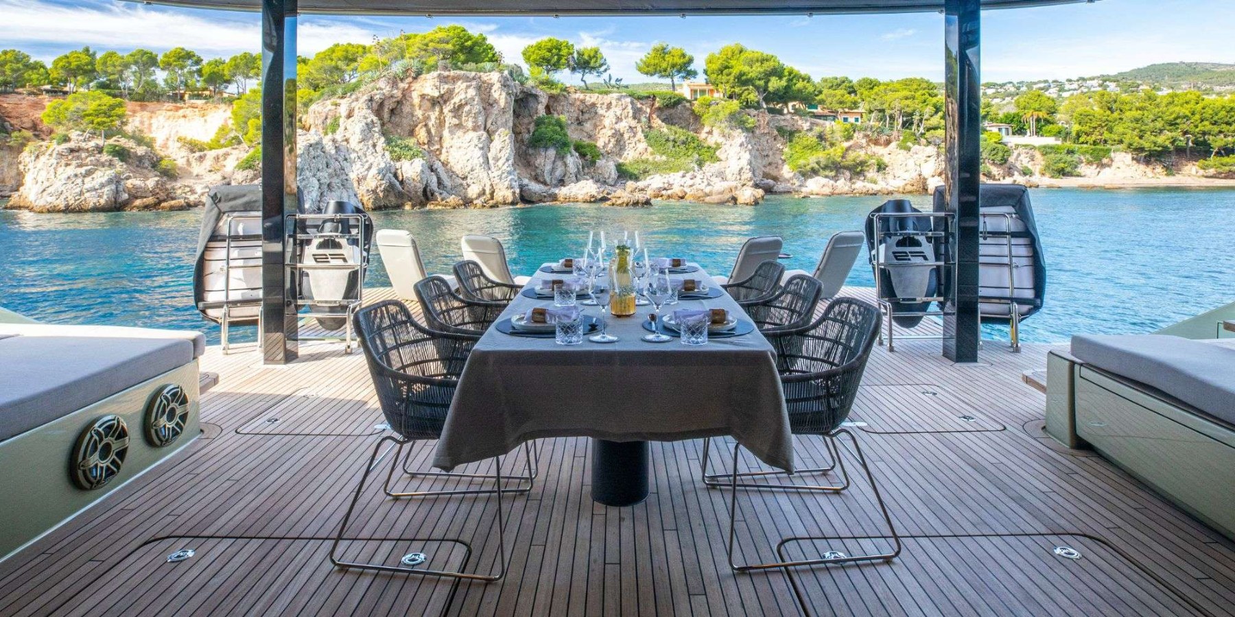 A-PLAN exterior — luxury yacht charter