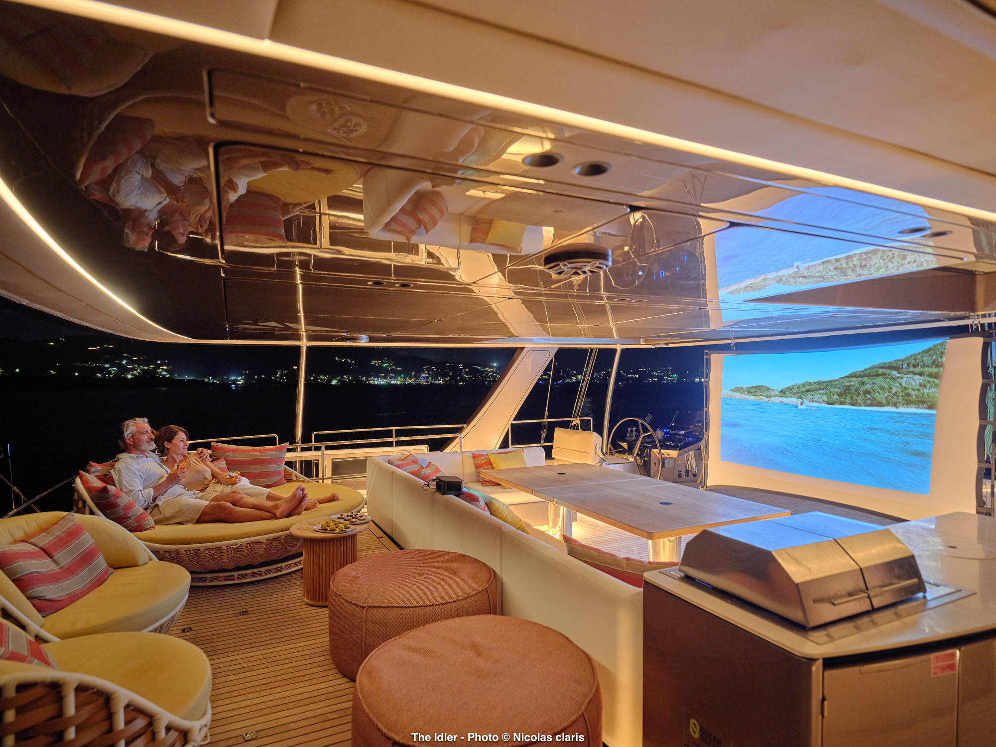 THE IDLER exterior — luxury yacht charter