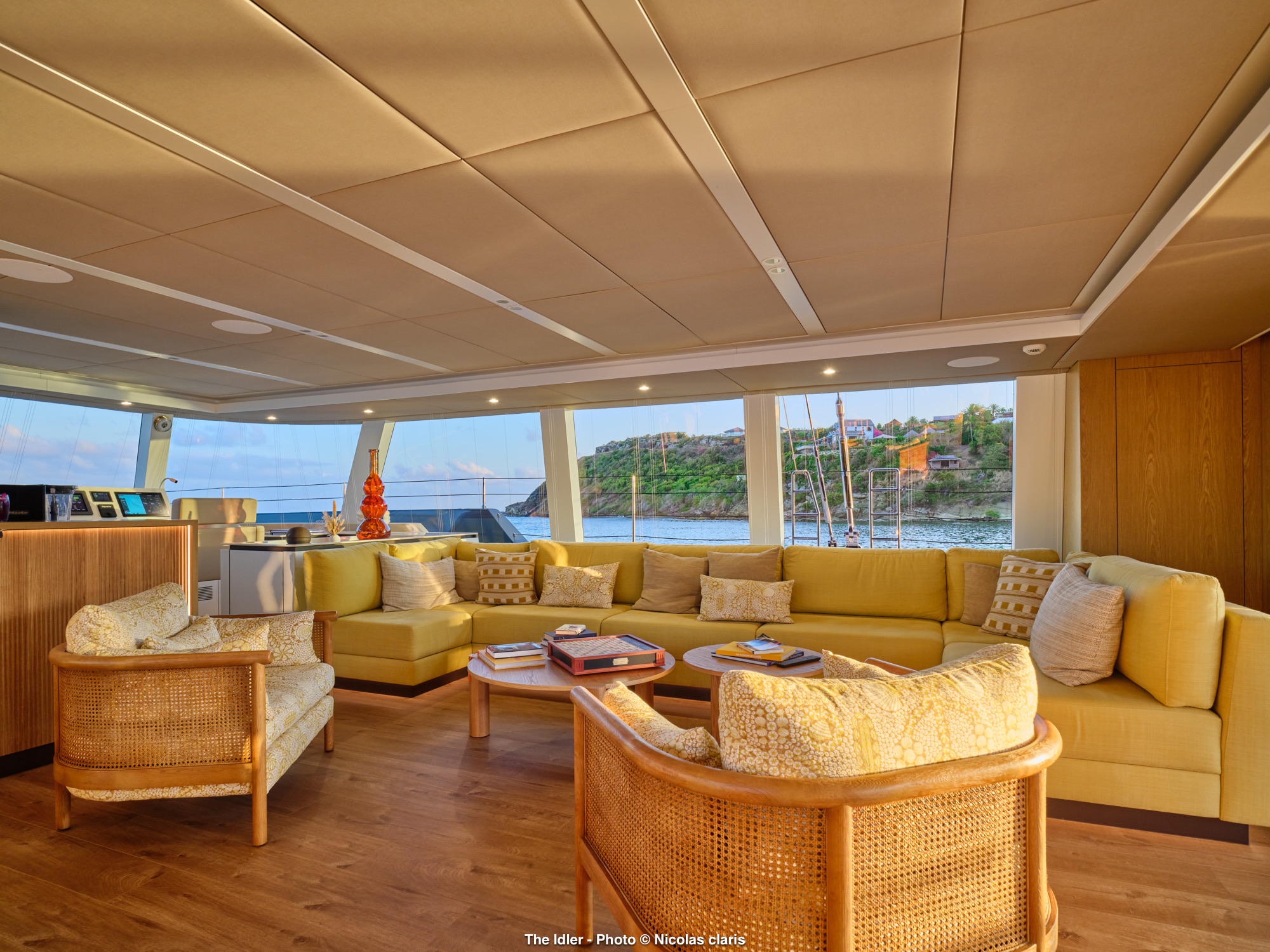 THE IDLER exterior — luxury yacht charter