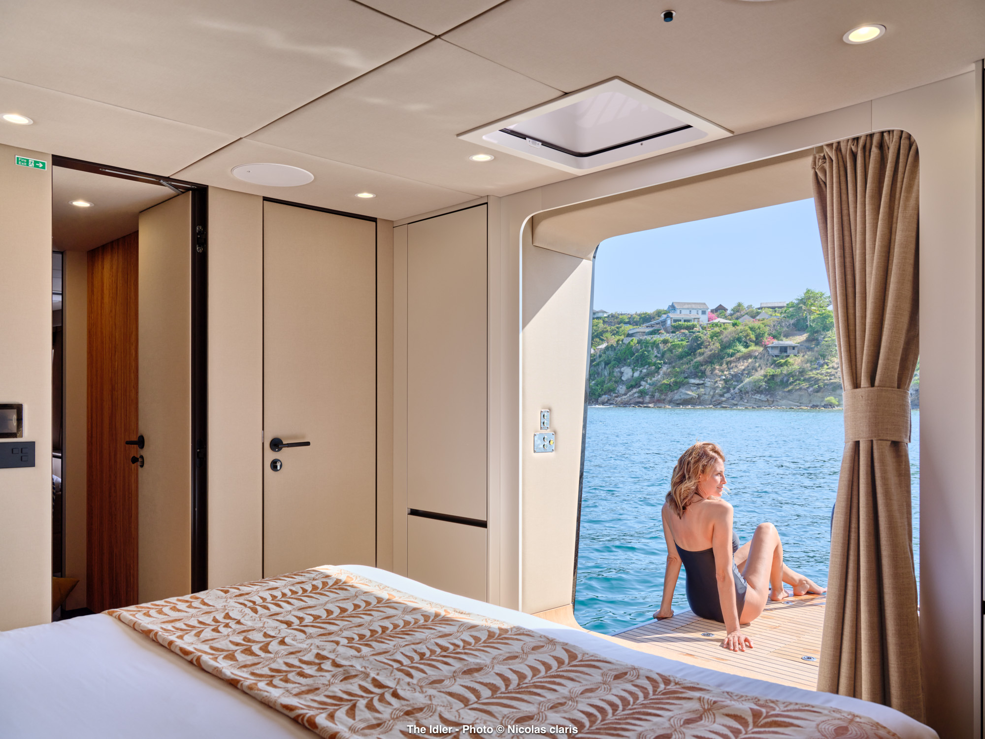 THE IDLER exterior — luxury yacht charter