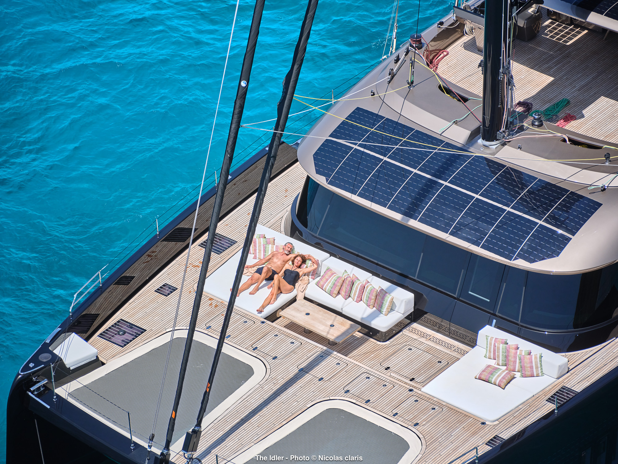 THE IDLER exterior — luxury yacht charter